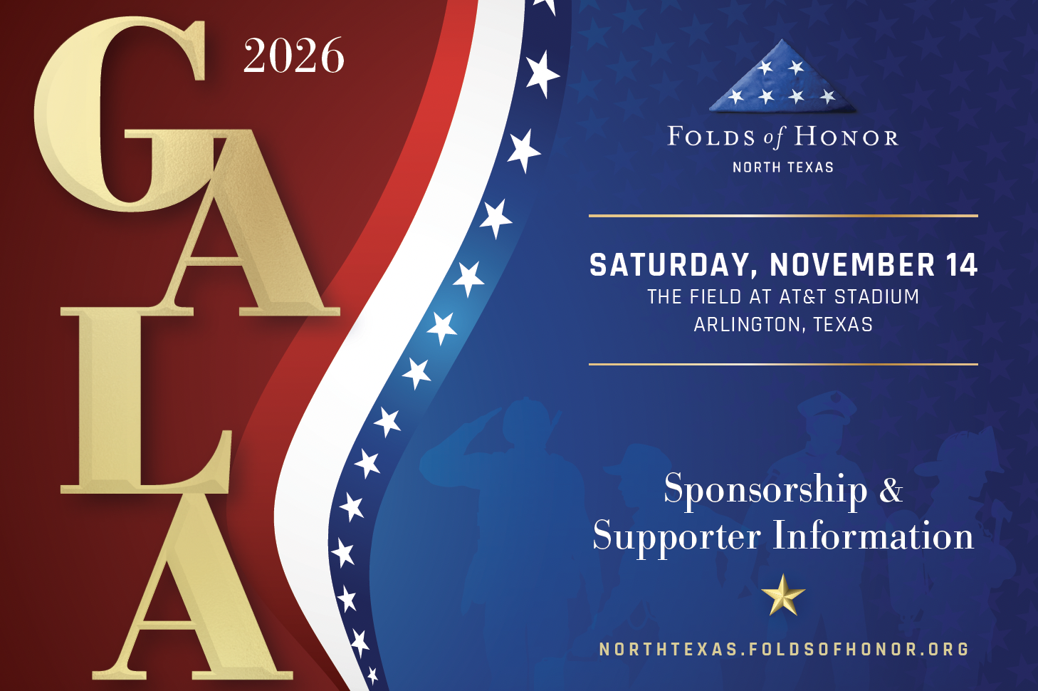 2026 Folds of Honor North Texas Gala